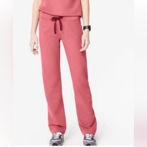 Figs Rose Quartz Livingston Basic Scrub Pants, Size Large